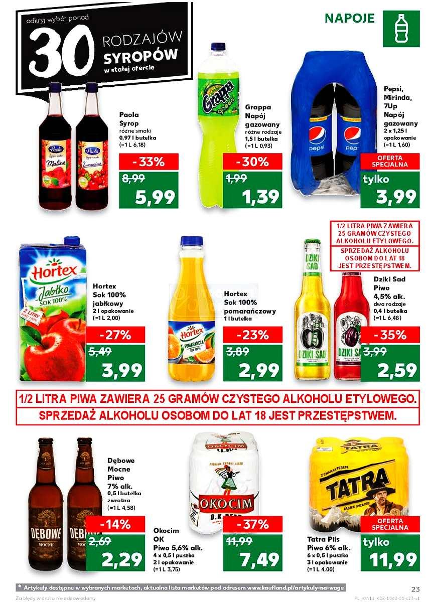 Gazetka promocyjna Kaufland do 21/03/2018 str.23