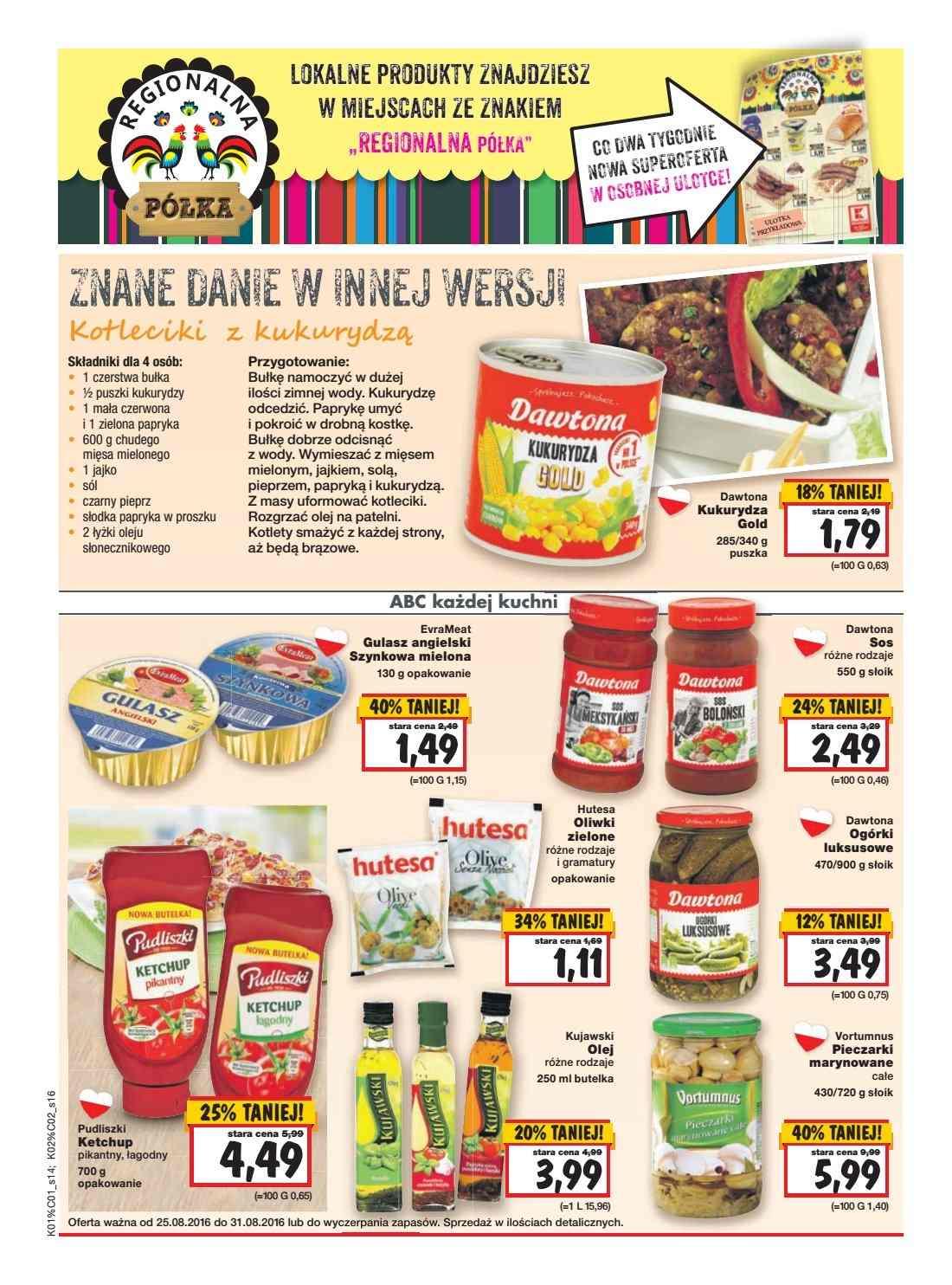 Gazetka promocyjna Kaufland do 31/08/2016 str.16