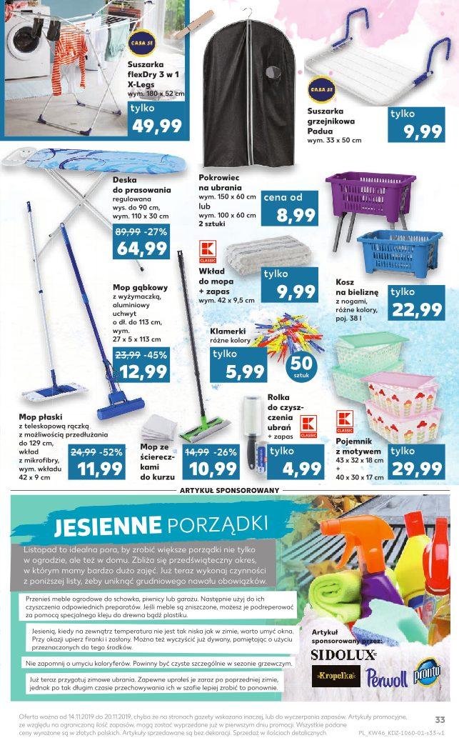 Gazetka promocyjna Kaufland do 20/11/2019 str.33