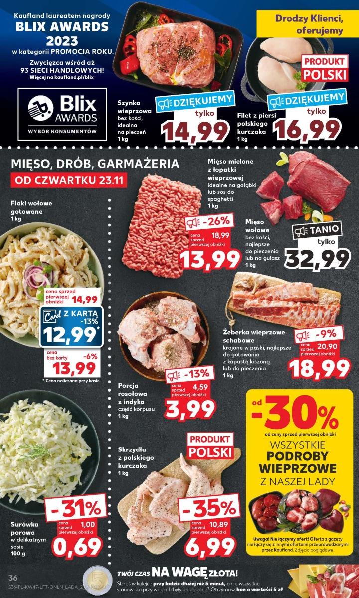 Gazetka promocyjna Kaufland do 29/11/2023 str.36