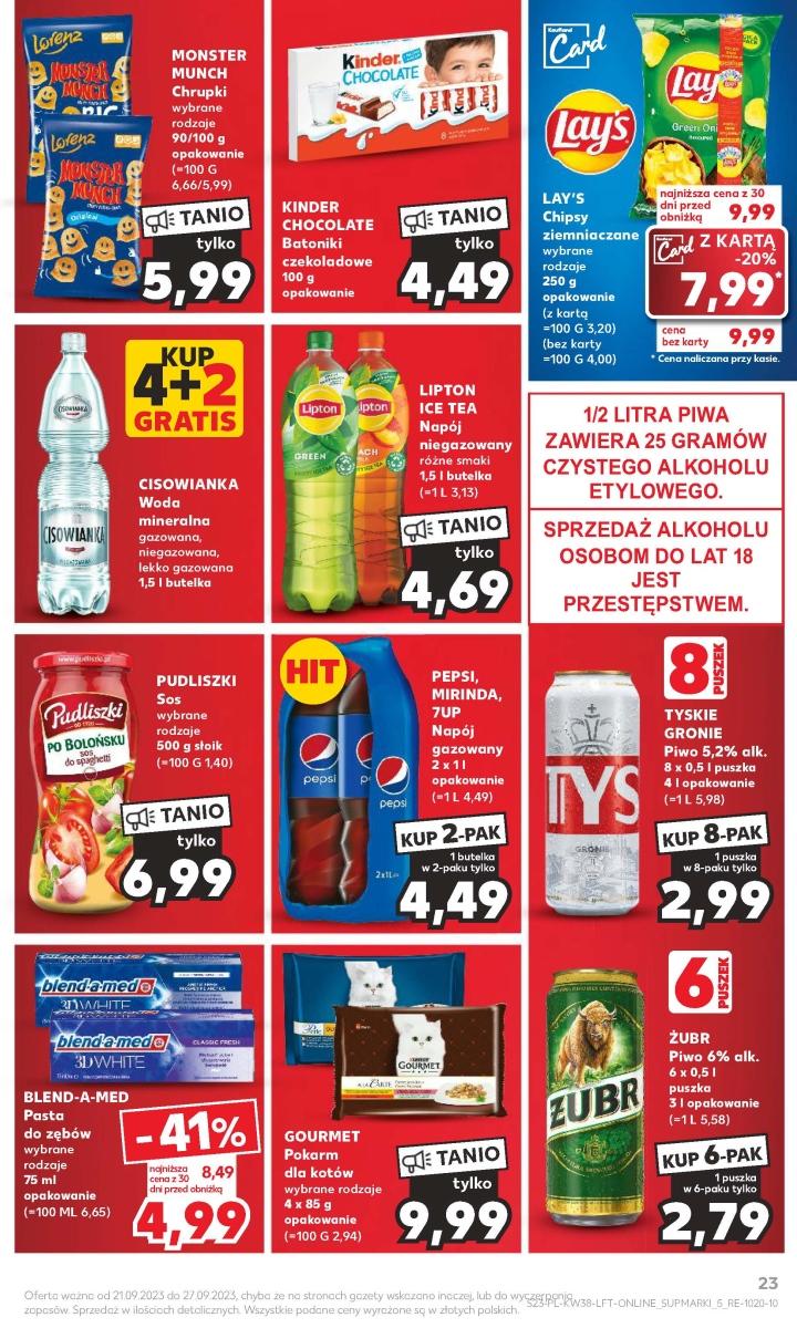 Gazetka promocyjna Kaufland do 27/09/2023 str.23