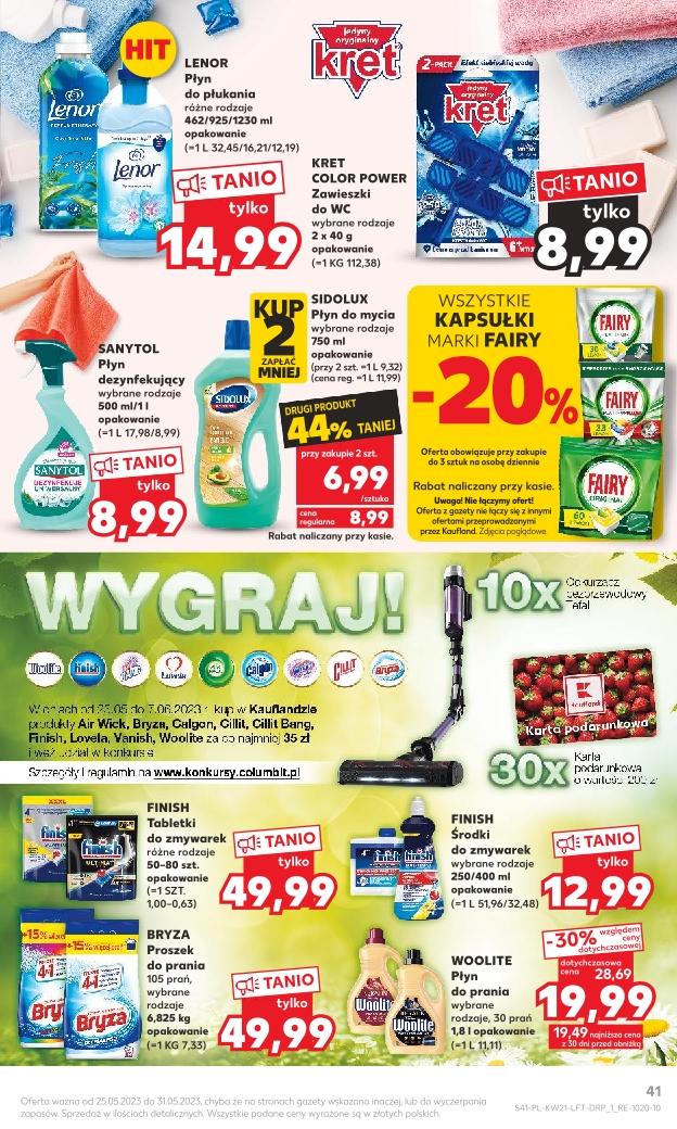 Gazetka promocyjna Kaufland do 31/05/2023 str.41