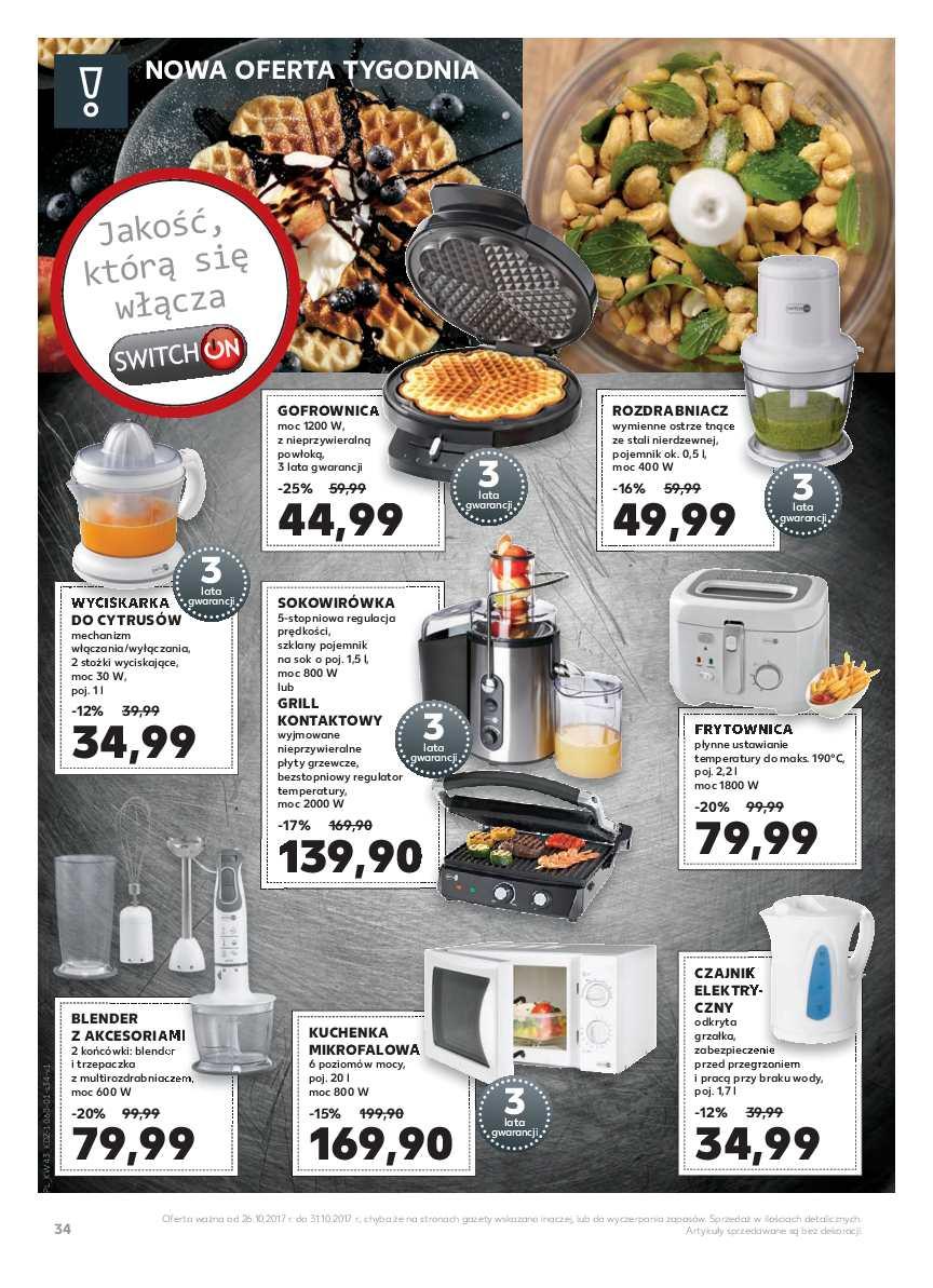 Gazetka promocyjna Kaufland do 31/10/2017 str.34