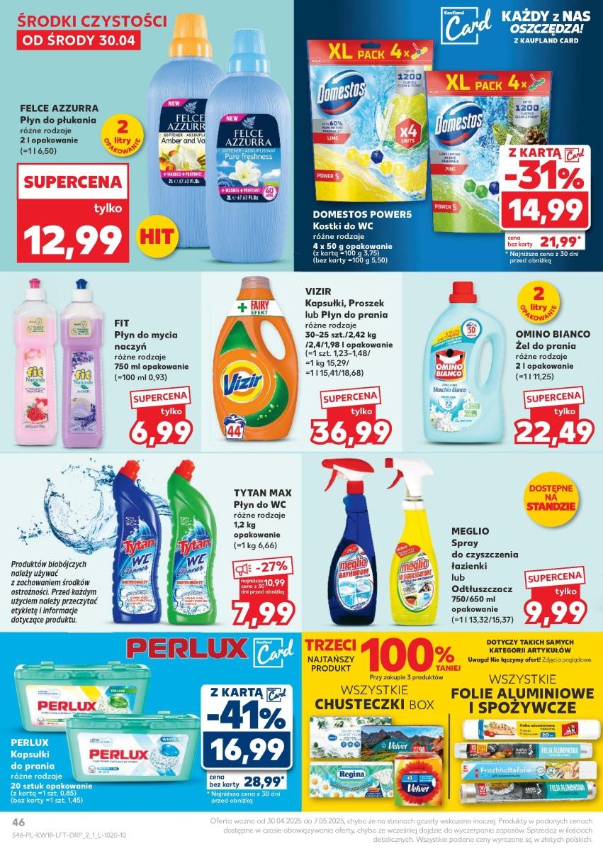 Gazetka promocyjna Kaufland do 07/05/2025 str.46