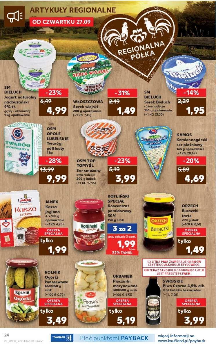 Gazetka promocyjna Kaufland do 03/10/2018 str.24