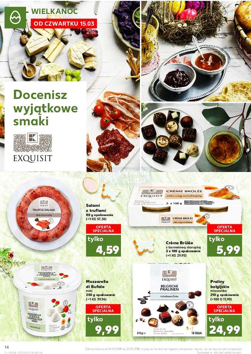 Gazetka promocyjna Kaufland do 21/03/2018 str.14