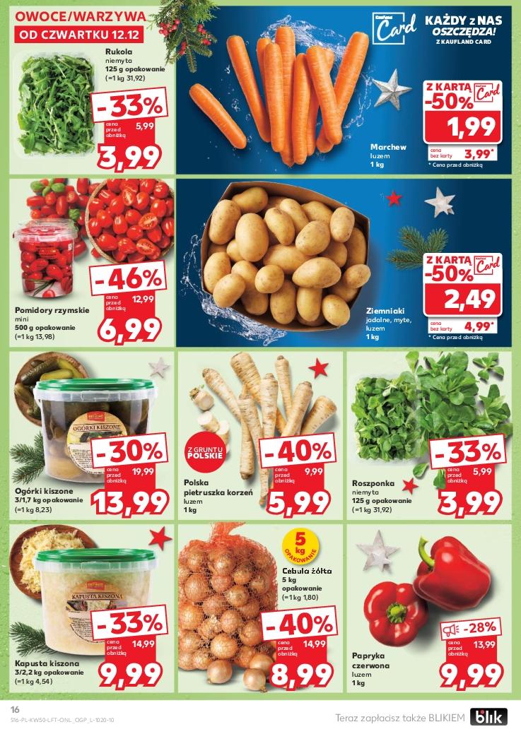 Gazetka promocyjna Kaufland do 18/12/2024 str.16