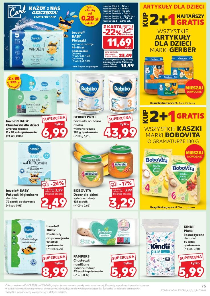 Gazetka promocyjna Kaufland do 02/10/2024 str.75