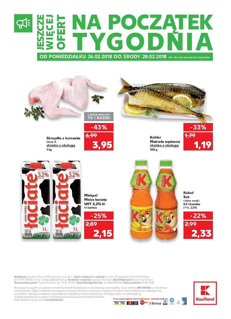 Gazetka promocyjna Kaufland do 28/02/2018 str.1