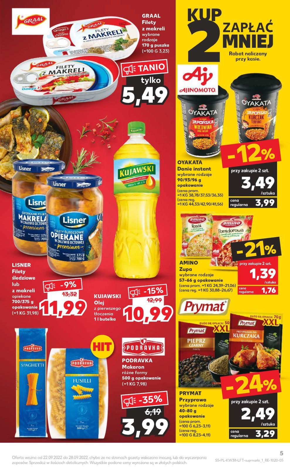 Gazetka promocyjna Kaufland do 28/09/2022 str.5