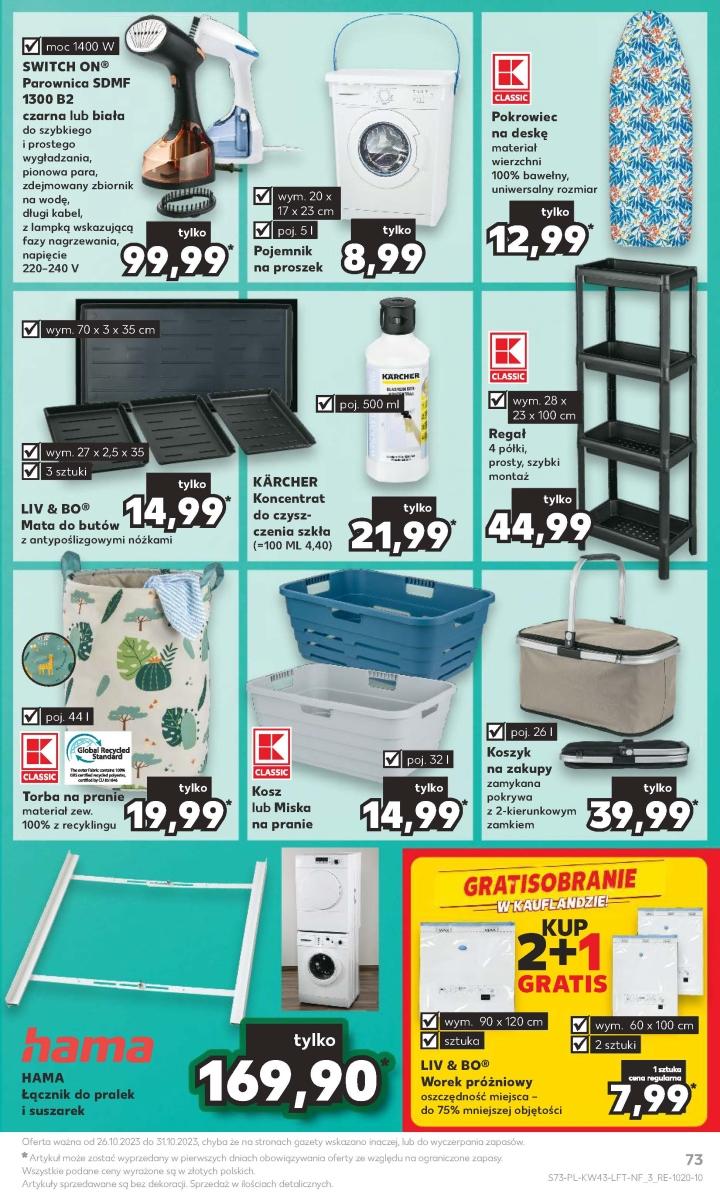 Gazetka promocyjna Kaufland do 31/10/2023 str.73