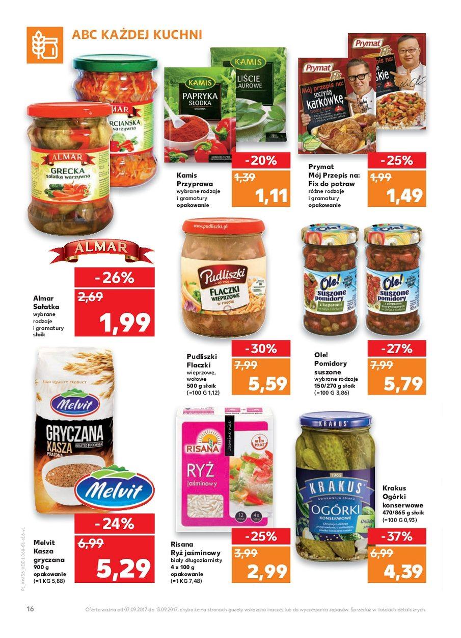 Gazetka promocyjna Kaufland do 13/09/2017 str.16