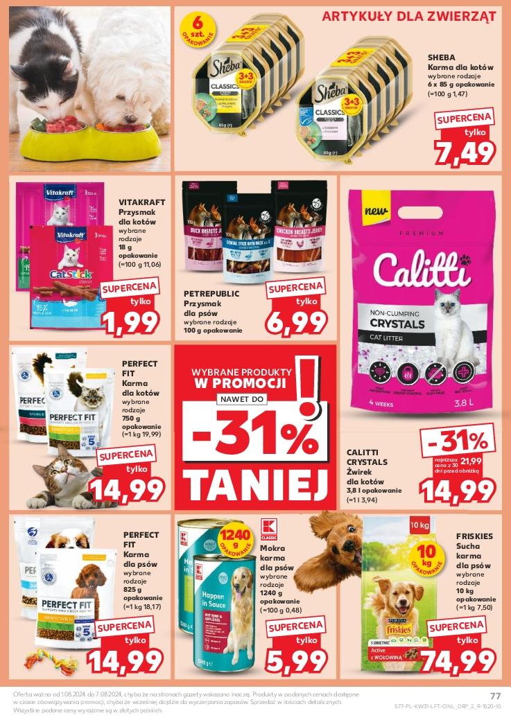 Gazetka promocyjna Kaufland do 07/08/2024 str.77