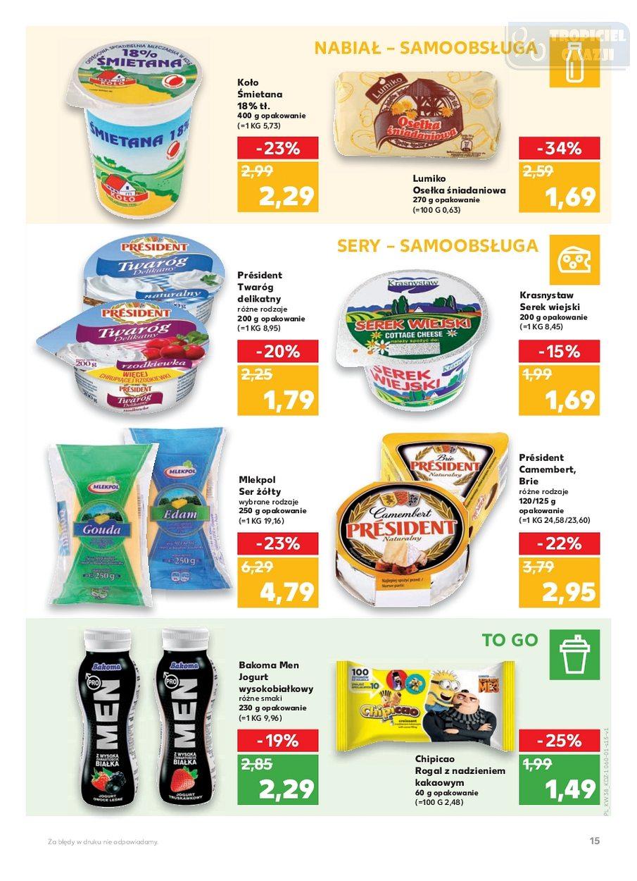 Gazetka promocyjna Kaufland do 27/09/2017 str.15