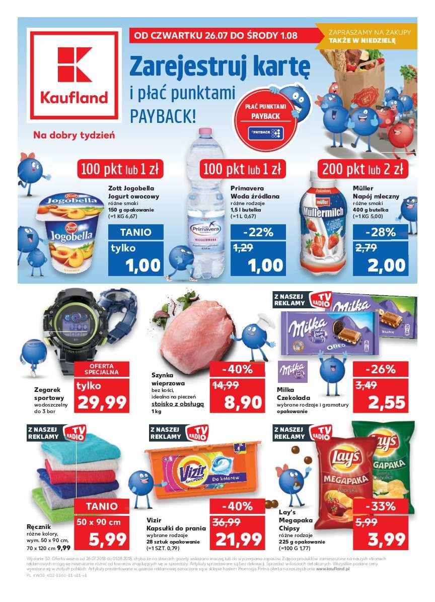 Gazetka promocyjna Kaufland do 01/08/2018 str.0