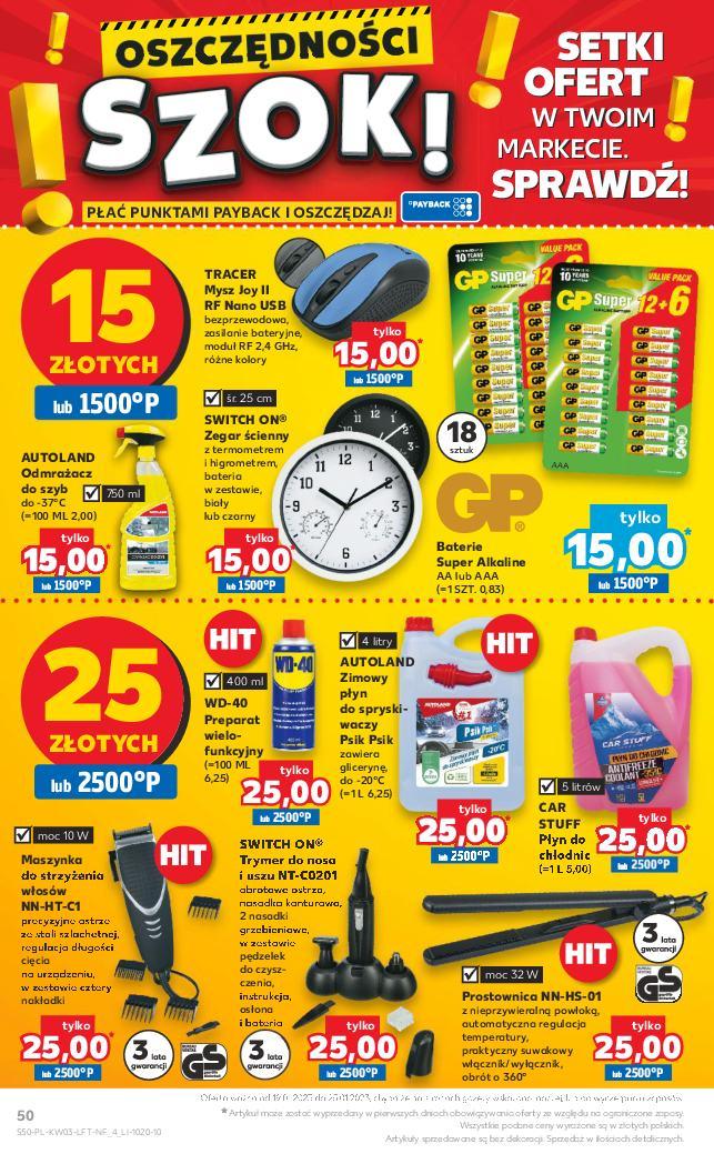 Gazetka promocyjna Kaufland do 25/01/2023 str.50