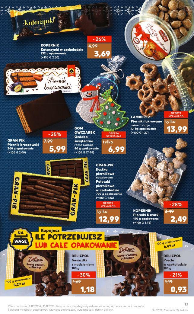 Gazetka promocyjna Kaufland do 13/11/2019 str.13