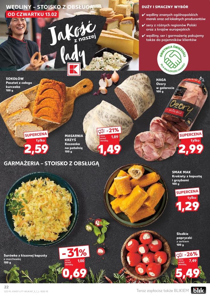 Gazetka promocyjna Kaufland do 19/02/2025 str.22