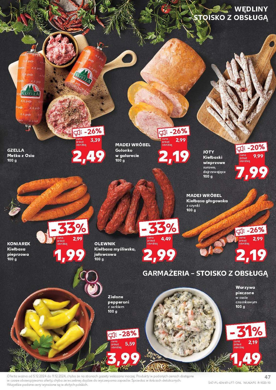 Gazetka promocyjna Kaufland do 11/12/2024 str.47