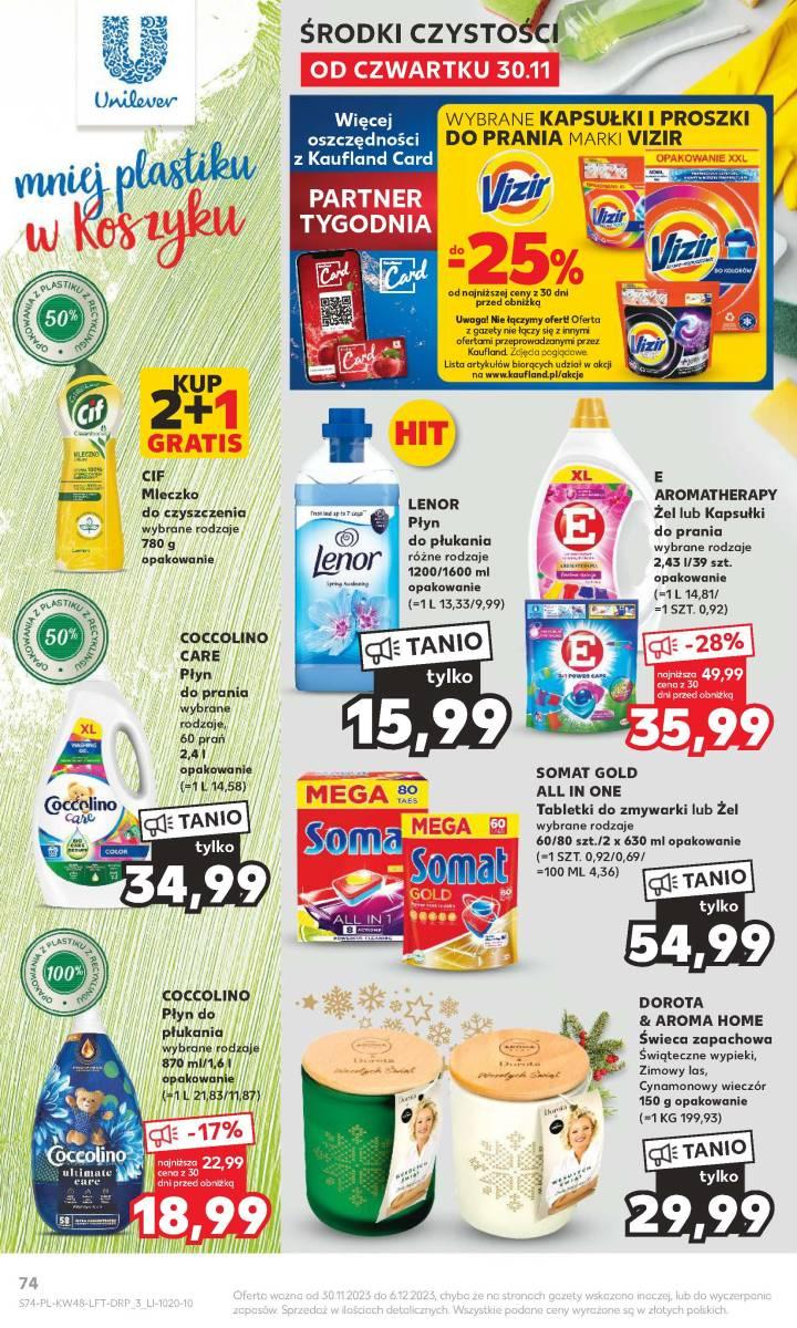 Gazetka promocyjna Kaufland do 06/12/2023 str.74