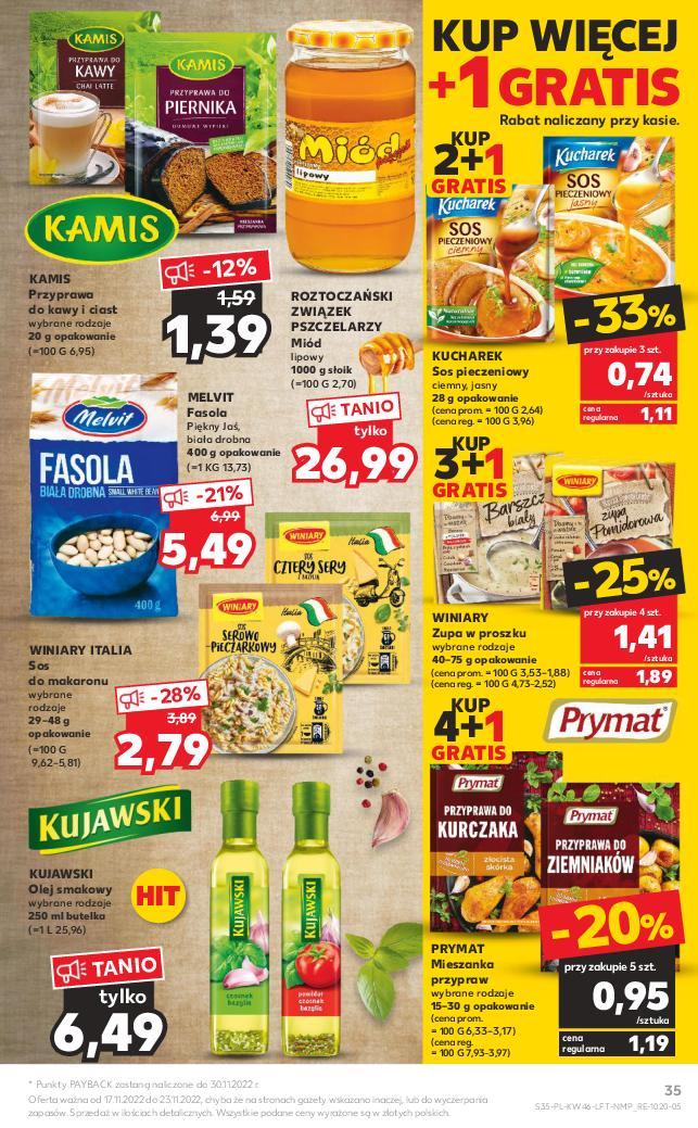 Gazetka promocyjna Kaufland do 23/11/2022 str.35