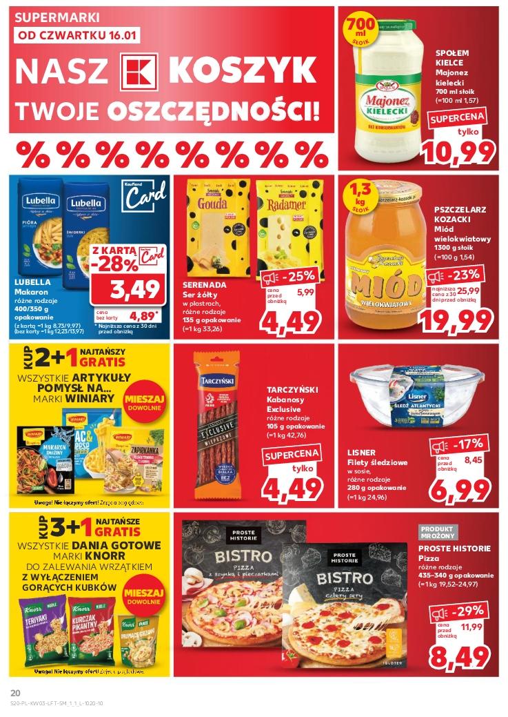 Gazetka promocyjna Kaufland do 22/01/2025 str.20