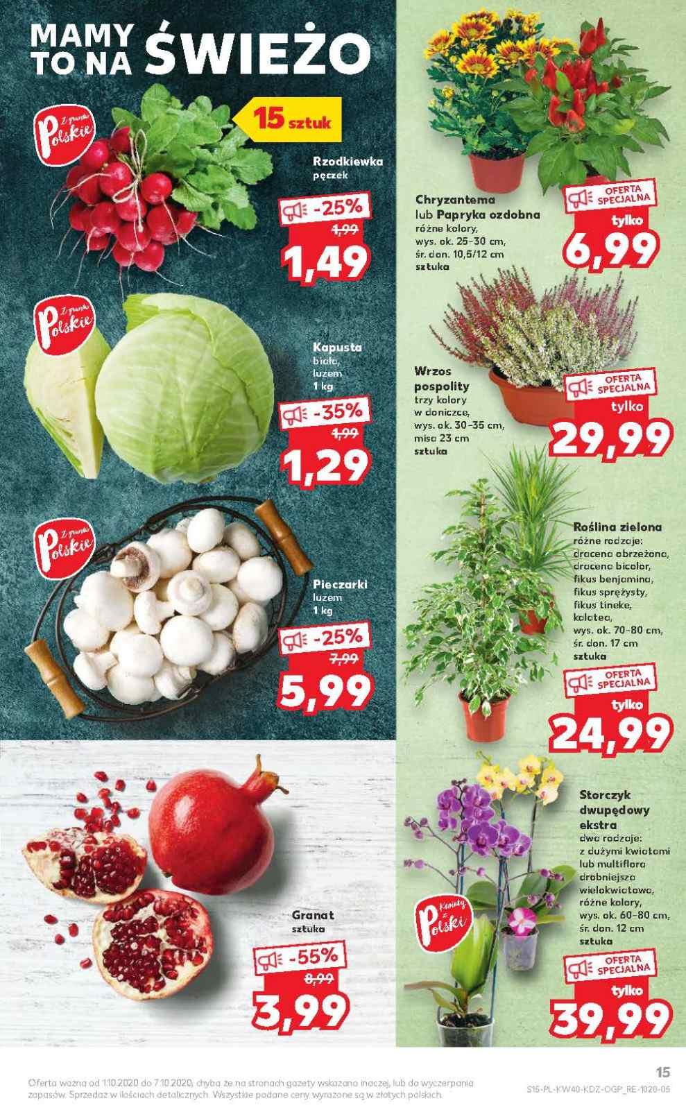 Gazetka promocyjna Kaufland do 07/10/2020 str.15