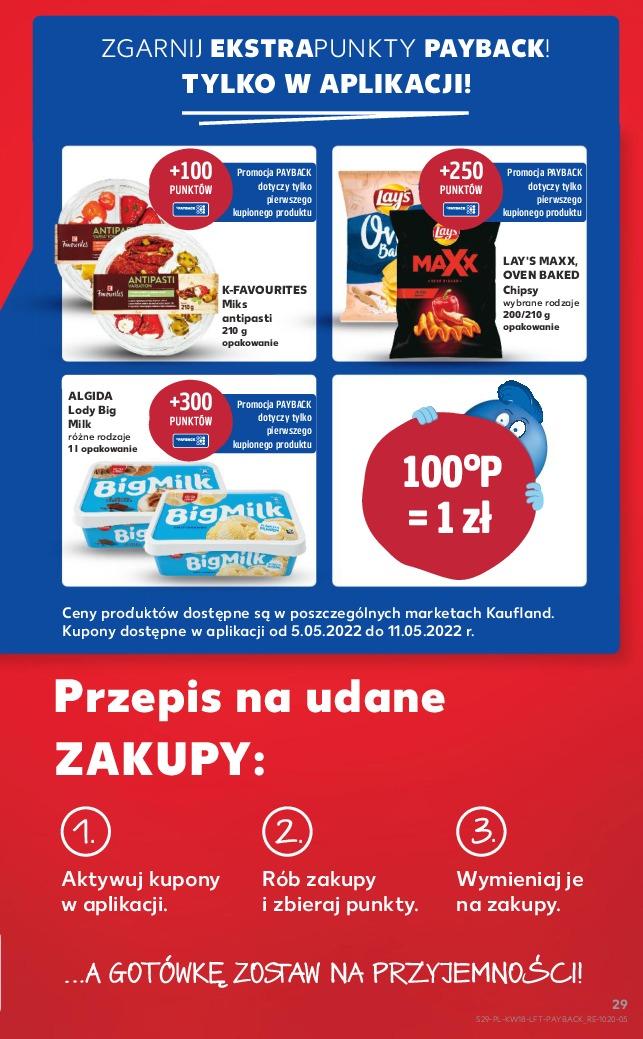 Gazetka promocyjna Kaufland do 11/05/2022 str.29