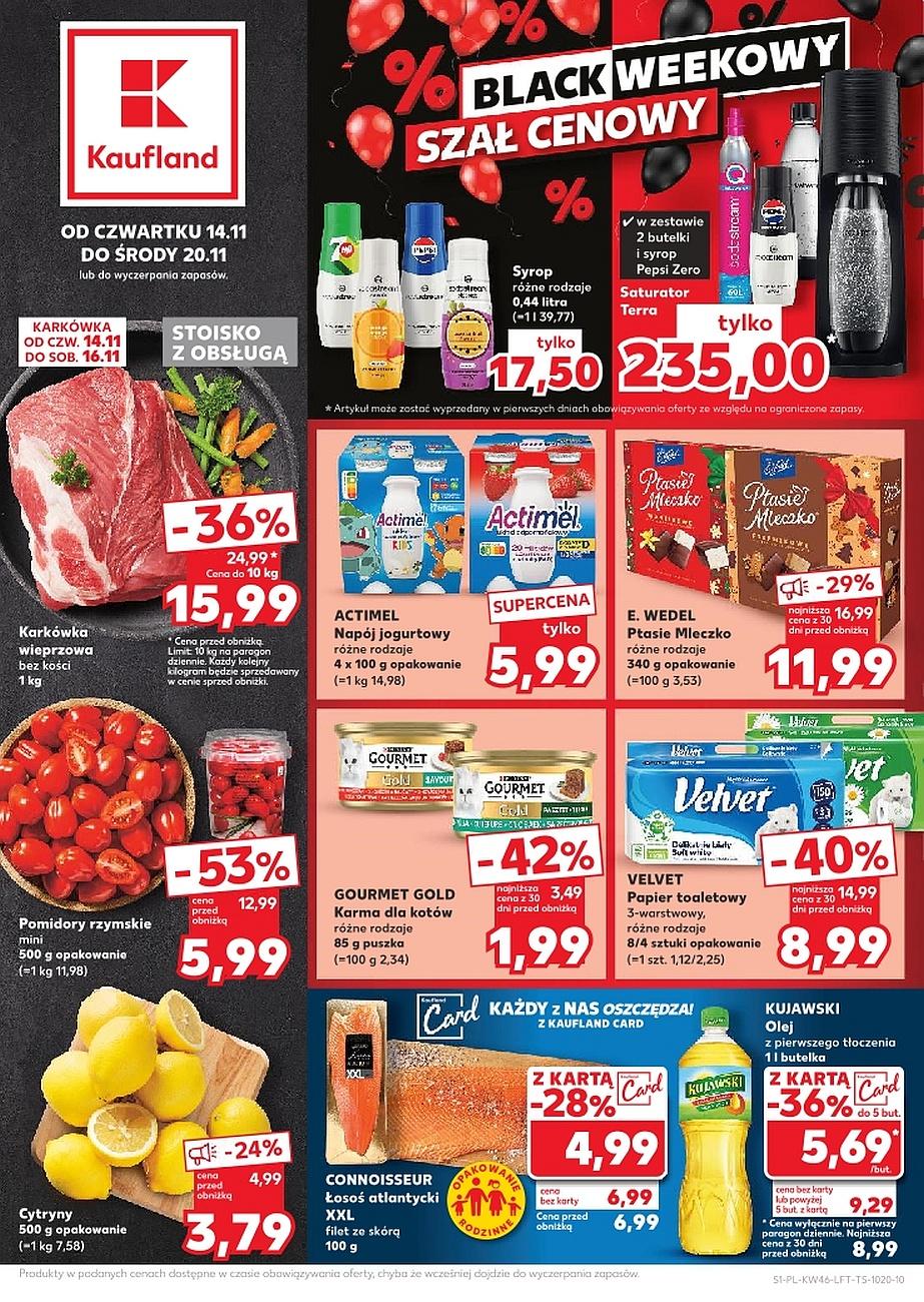 Gazetka promocyjna Kaufland do 20/11/2024 str.1