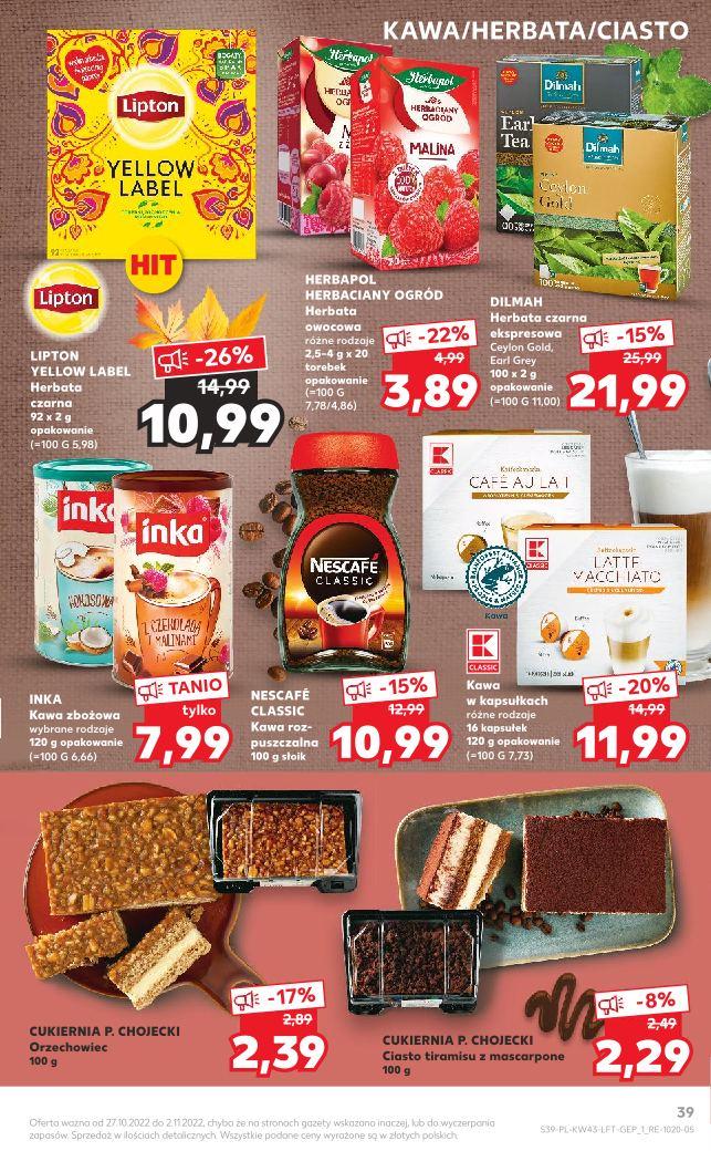 Gazetka promocyjna Kaufland do 02/11/2022 str.39