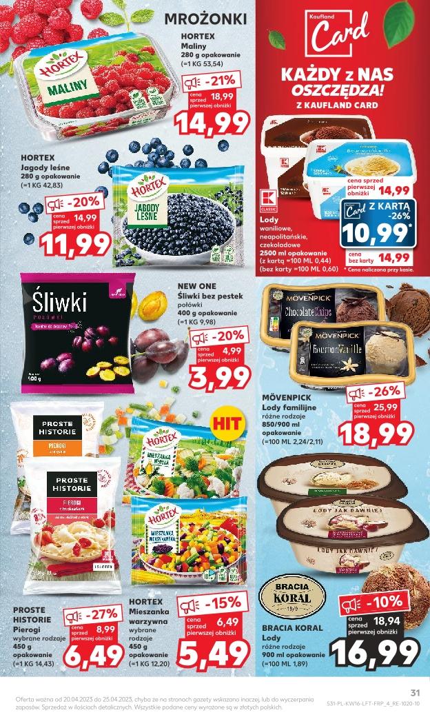 Gazetka promocyjna Kaufland do 25/04/2023 str.31