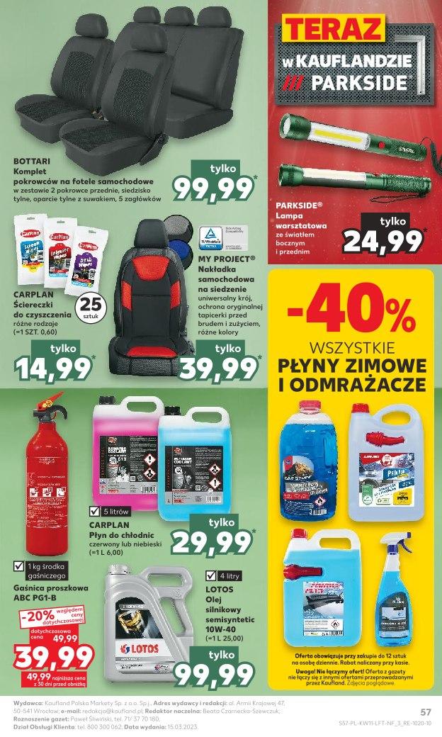 Gazetka promocyjna Kaufland do 22/03/2023 str.57