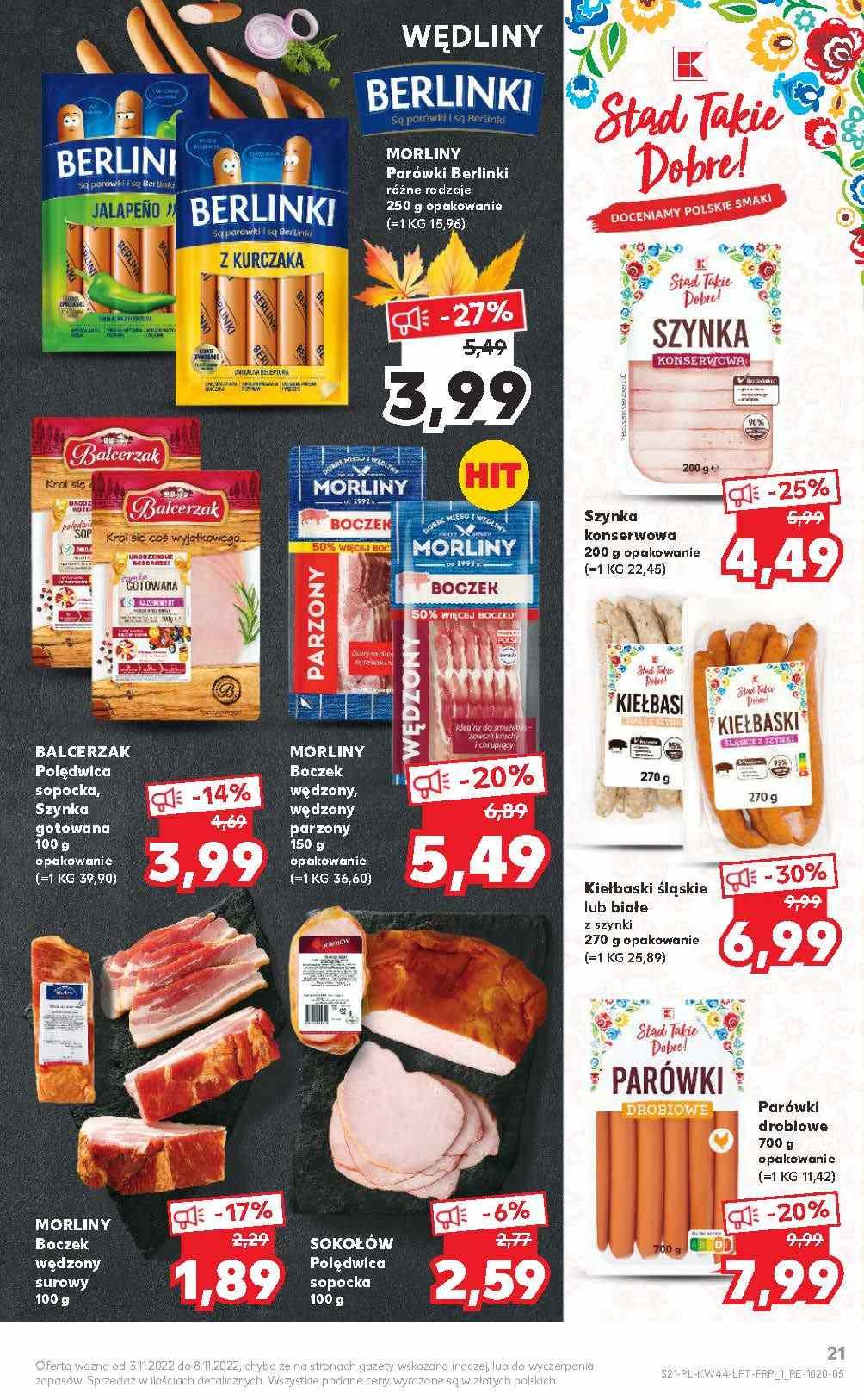 Gazetka promocyjna Kaufland do 09/11/2022 str.21