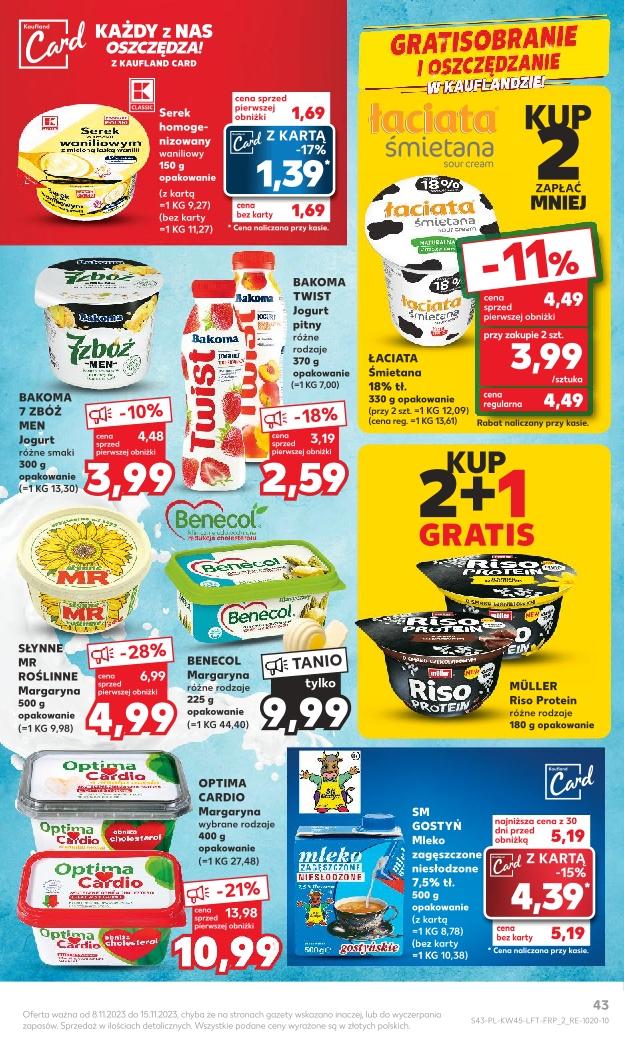 Gazetka promocyjna Kaufland do 15/11/2023 str.43