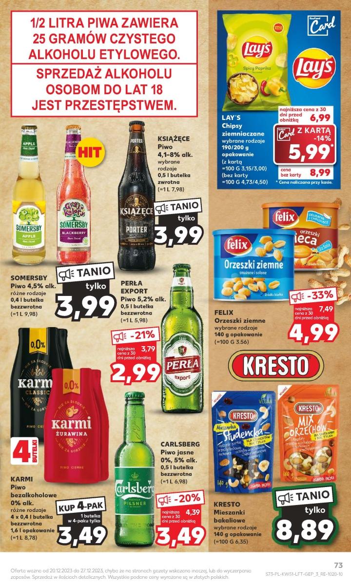 Gazetka promocyjna Kaufland do 27/12/2023 str.73