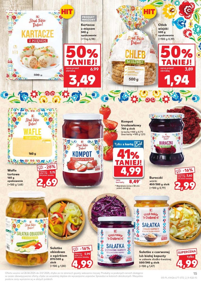 Gazetka promocyjna Kaufland do 02/07/2025 str.15
