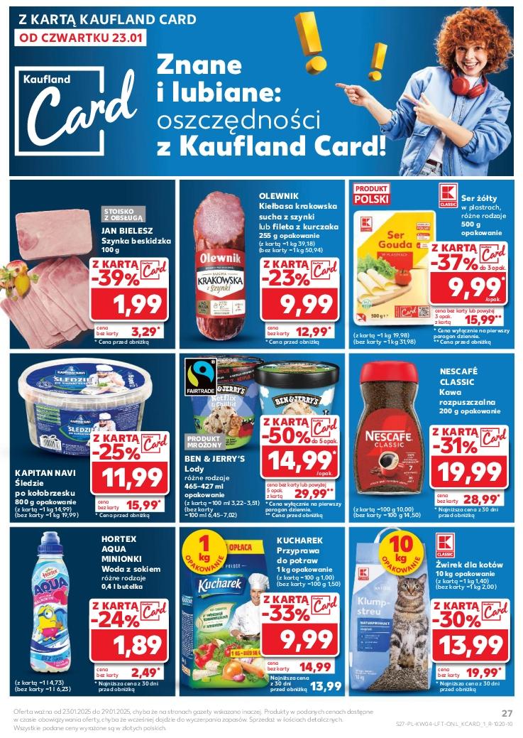 Gazetka promocyjna Kaufland do 29/01/2025 str.27