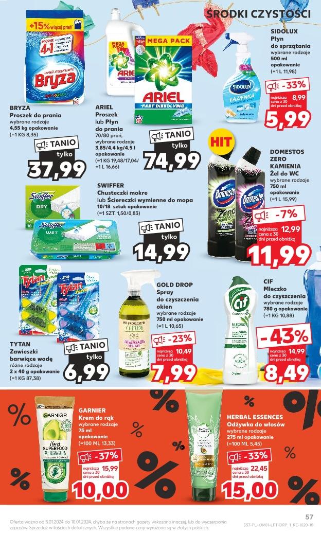 Gazetka promocyjna Kaufland do 10/01/2024 str.57