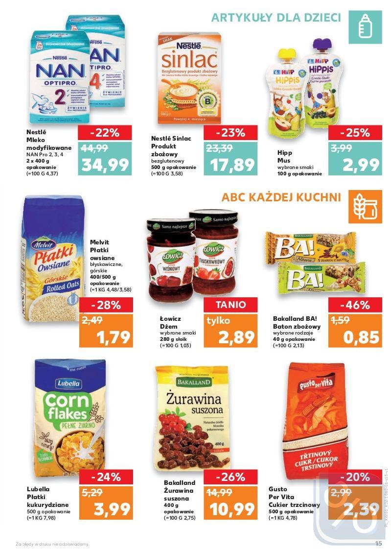 Gazetka promocyjna Kaufland do 10/01/2018 str.15