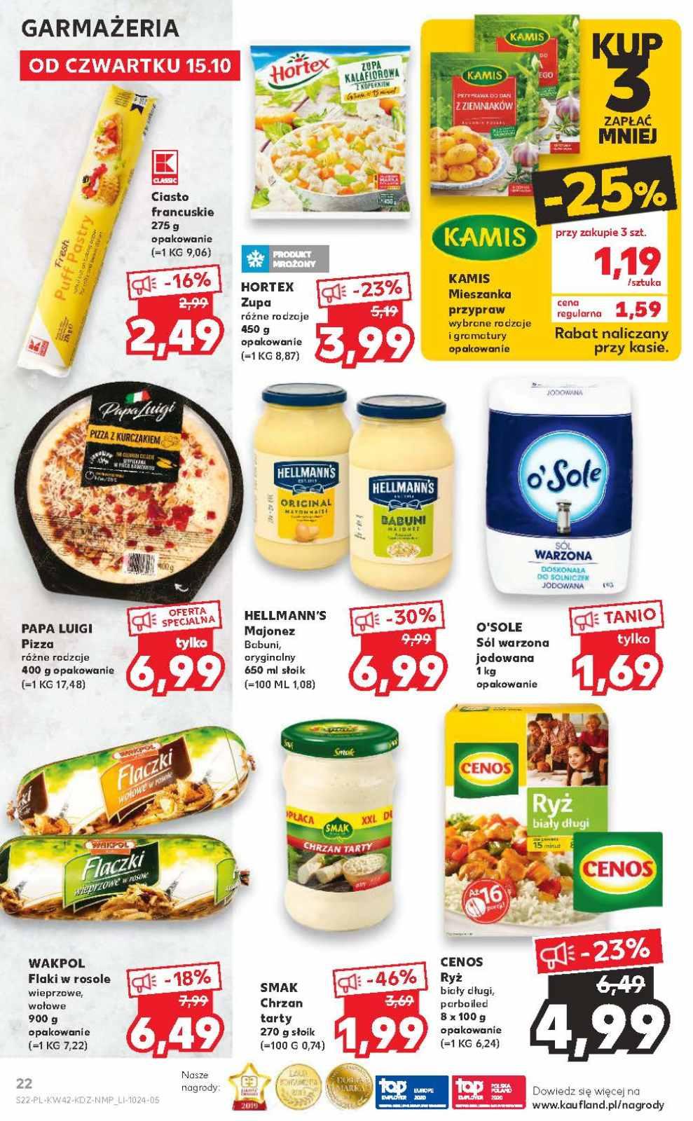 Gazetka promocyjna Kaufland do 21/10/2020 str.22