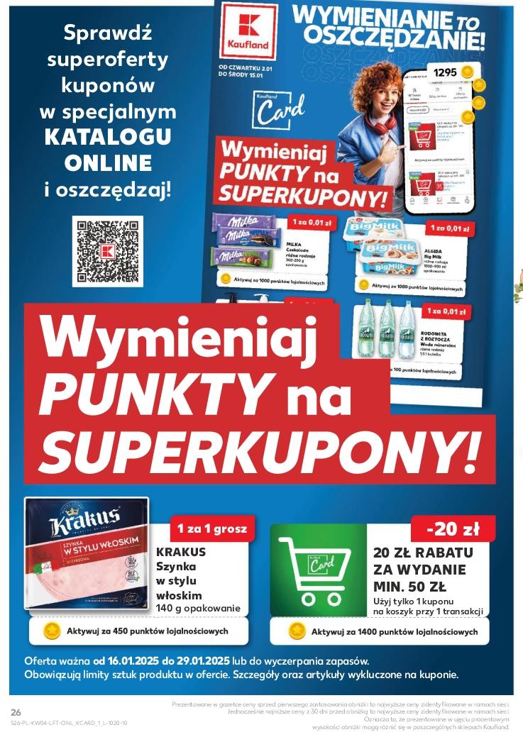 Gazetka promocyjna Kaufland do 29/01/2025 str.26