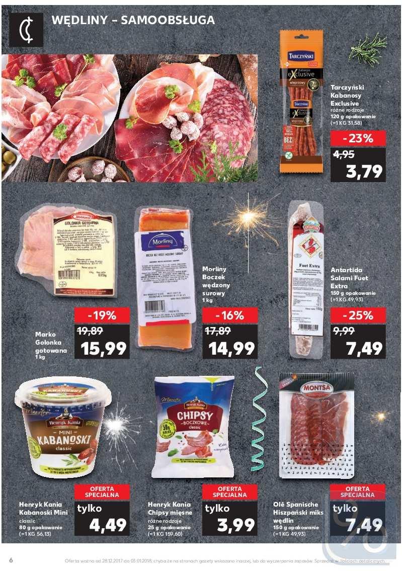 Gazetka promocyjna Kaufland do 03/01/2018 str.6