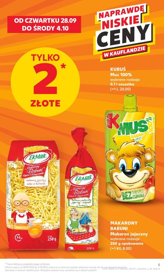 Gazetka promocyjna Kaufland do 04/10/2023 str.5