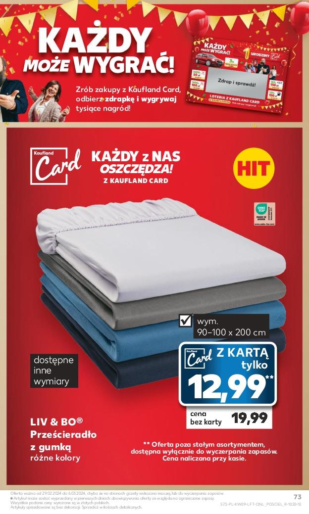 Gazetka promocyjna Kaufland do 06/03/2024 str.73