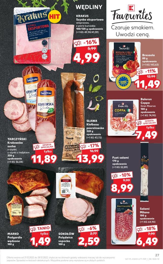 Gazetka promocyjna Kaufland do 28/12/2022 str.27