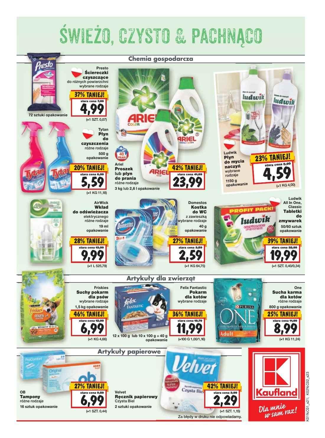 Gazetka promocyjna Kaufland do 31/08/2016 str.23