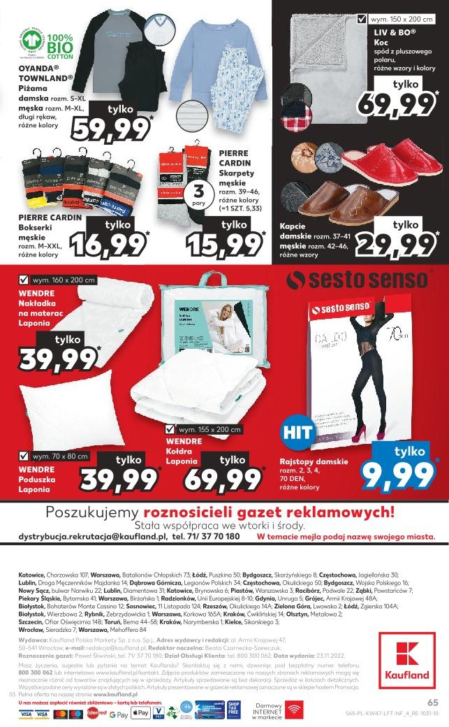 Gazetka promocyjna Kaufland do 30/11/2022 str.65