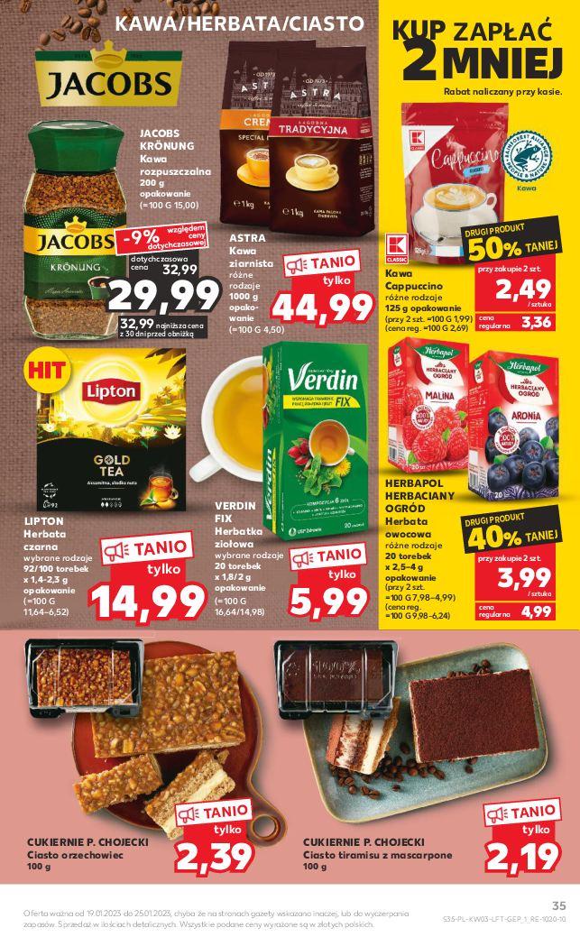 Gazetka promocyjna Kaufland do 25/01/2023 str.35