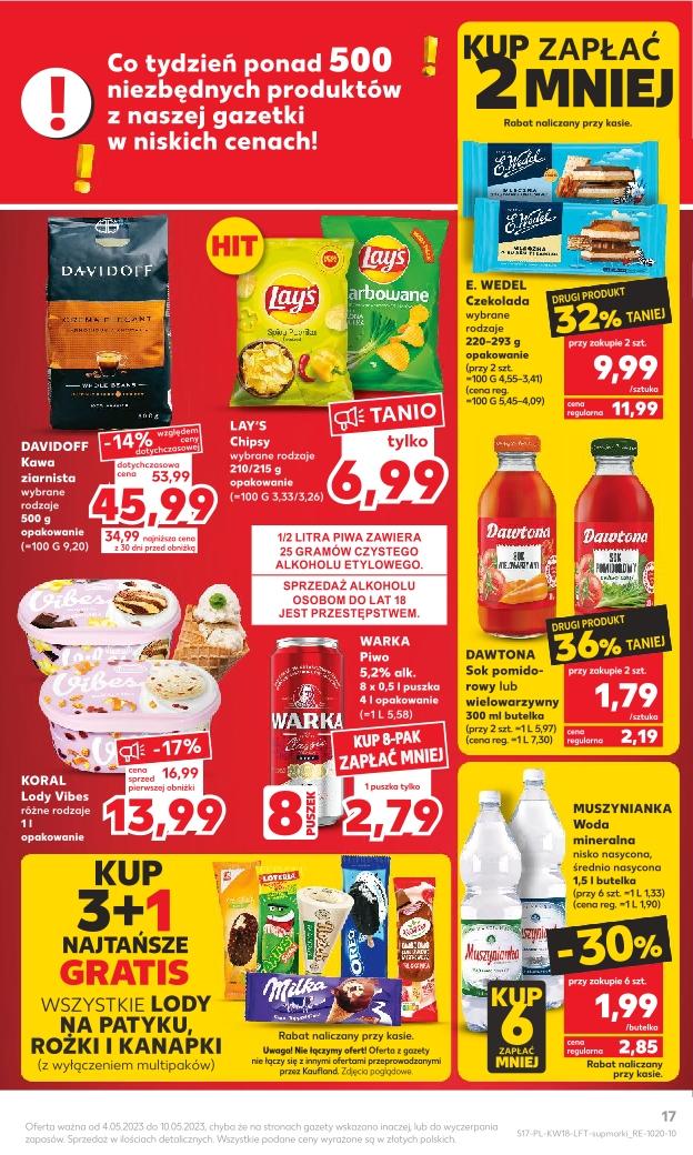 Gazetka promocyjna Kaufland do 10/05/2023 str.17