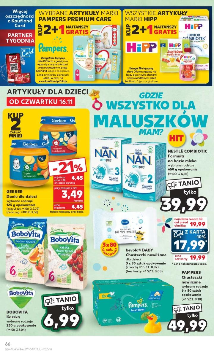 Gazetka promocyjna Kaufland do 22/11/2023 str.66